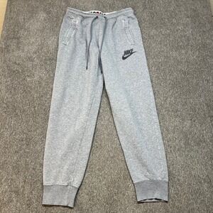 VTG Nike Mens Sportswear Joggers Gray Tapered Sweatpants AJ7365-091 Size M